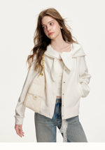 Bunny-Ear Hooded Jacket