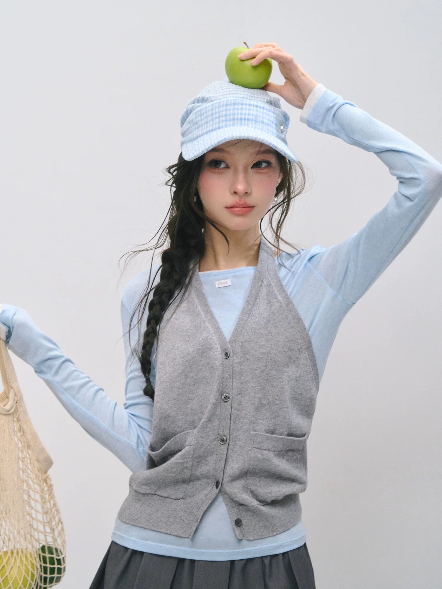 Halter Layered Tee Set