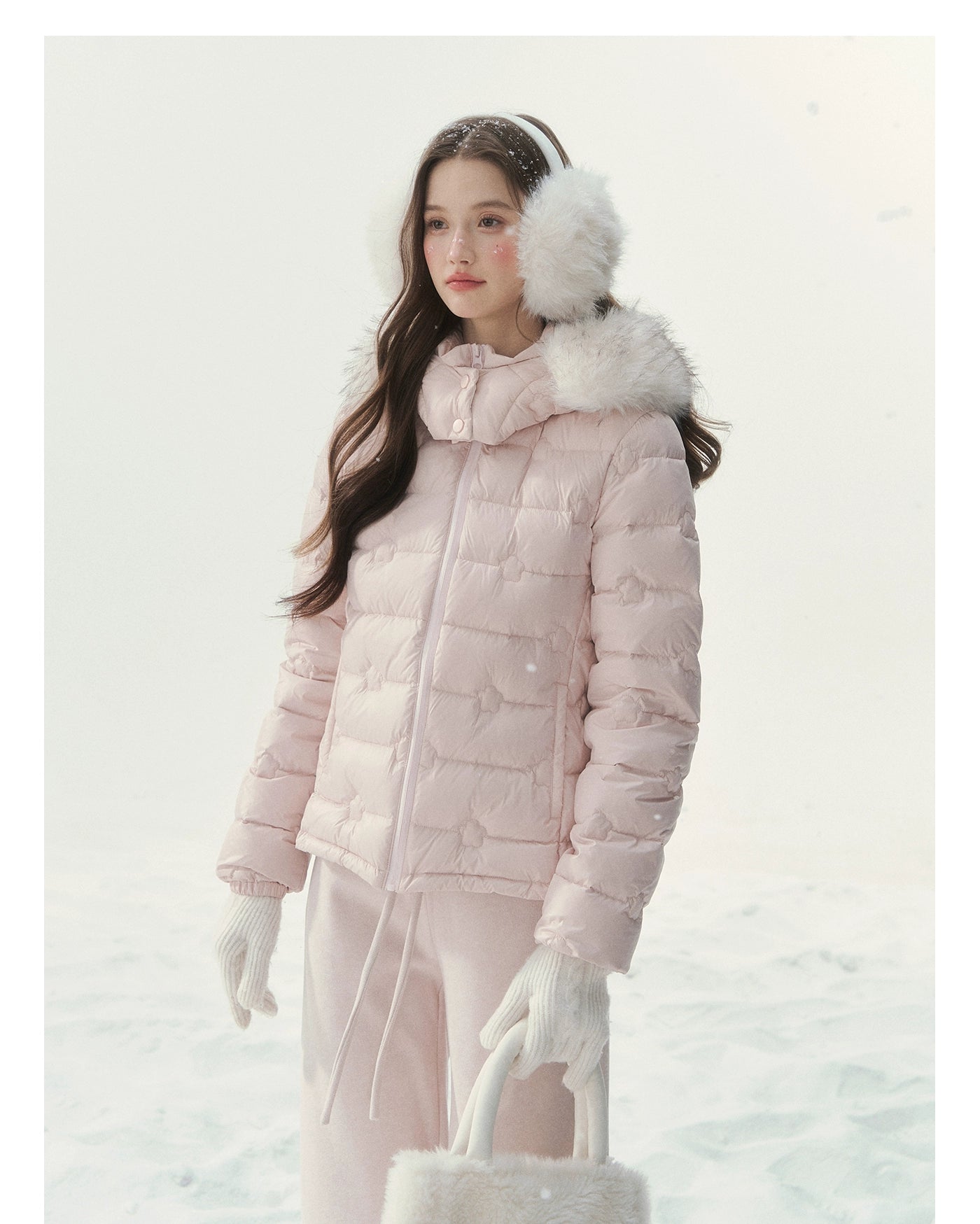 Quilted Dream Embossed Down Jacket