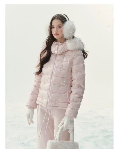 Quilted Dream Embossed Down Jacket