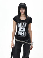 Letter Print Tee
