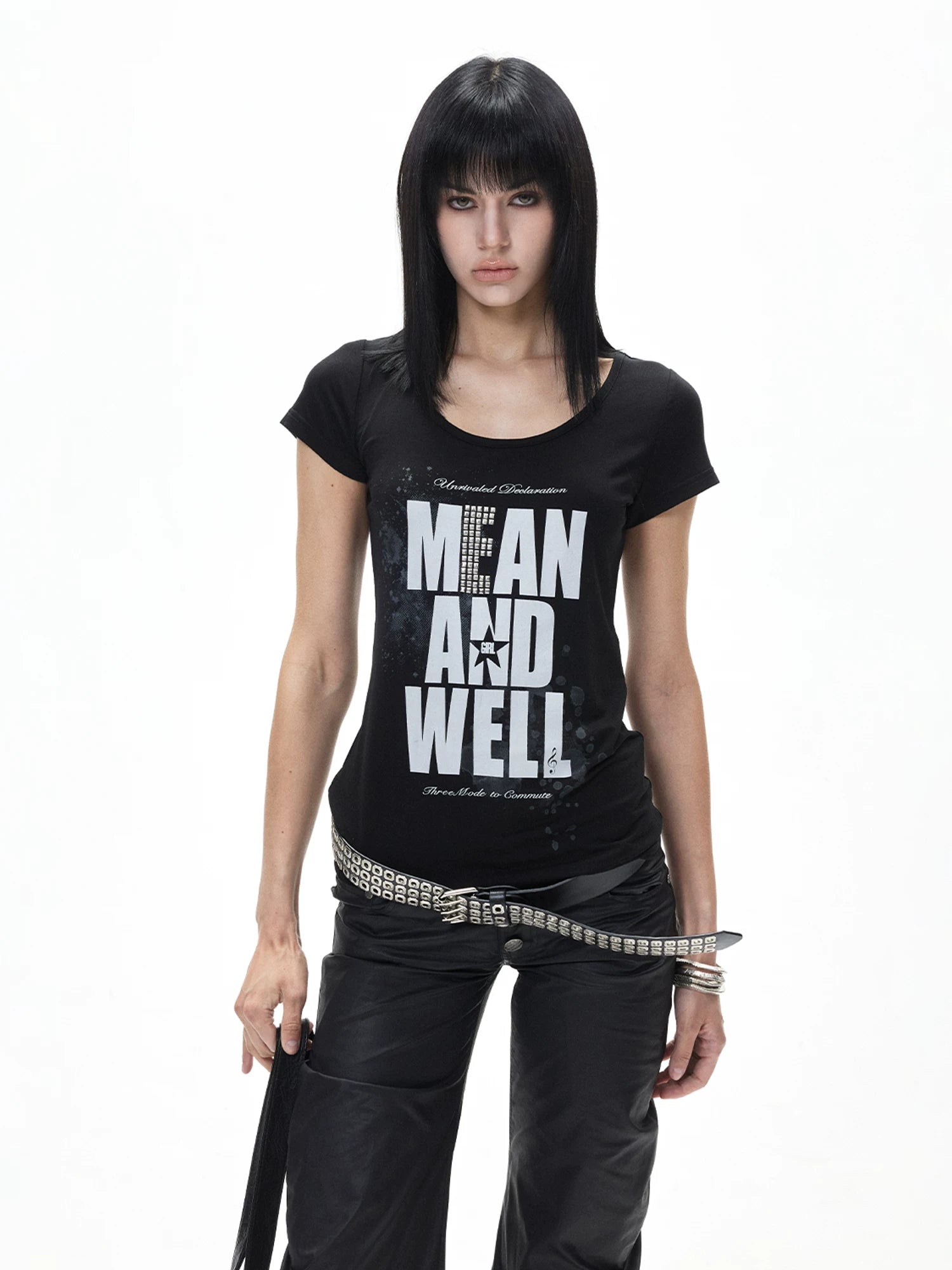 Letter Print Tee