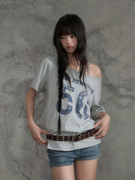 Vintage Off-Shoulder Tee