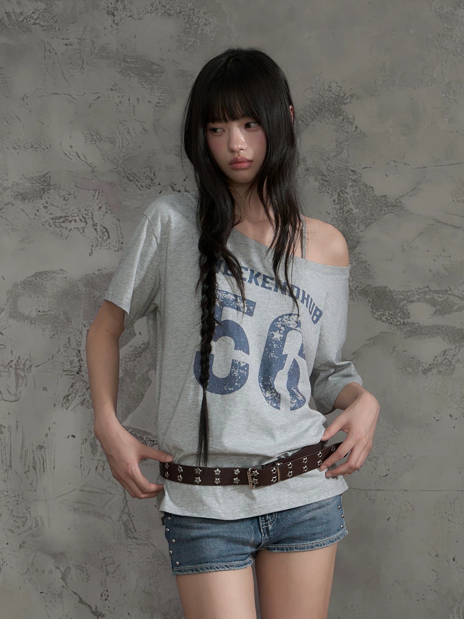 Vintage Off-Shoulder Tee