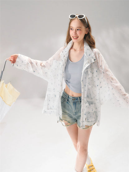 Floral Batwing Cover-up