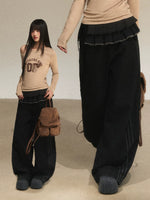 Vintage Shell Pleated Mini Skirt