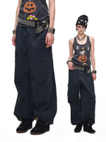 Distressed Multi-Pocket Cargo Pants