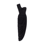 Lillian Lace Chiffon Mesh Knot Dress