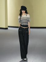Striped Halter Tee