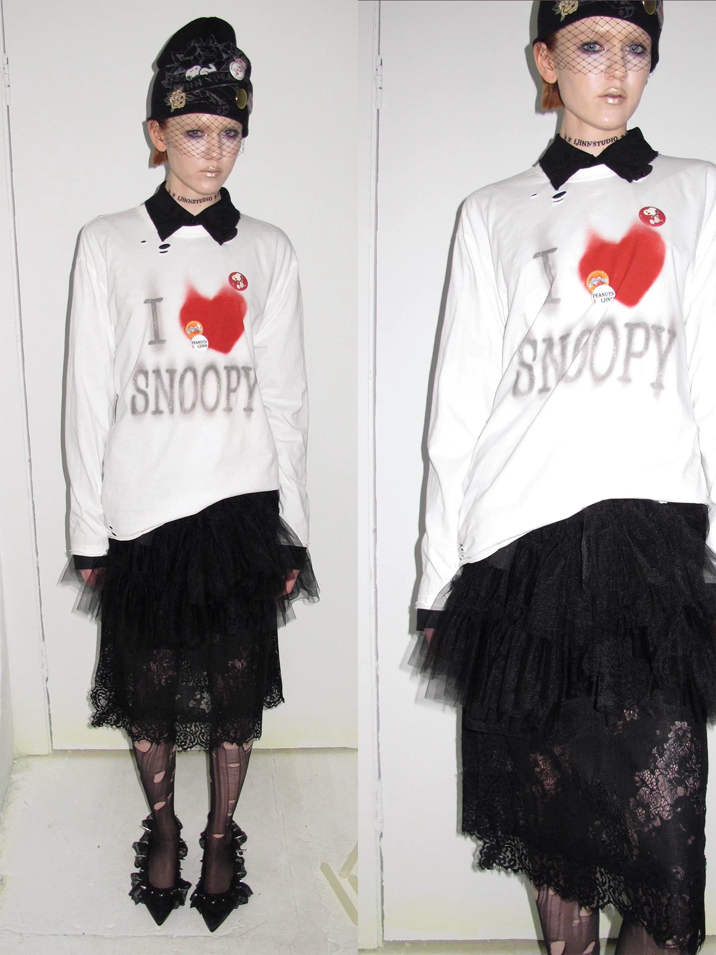 Vintage Printed Long Sleeve Tee