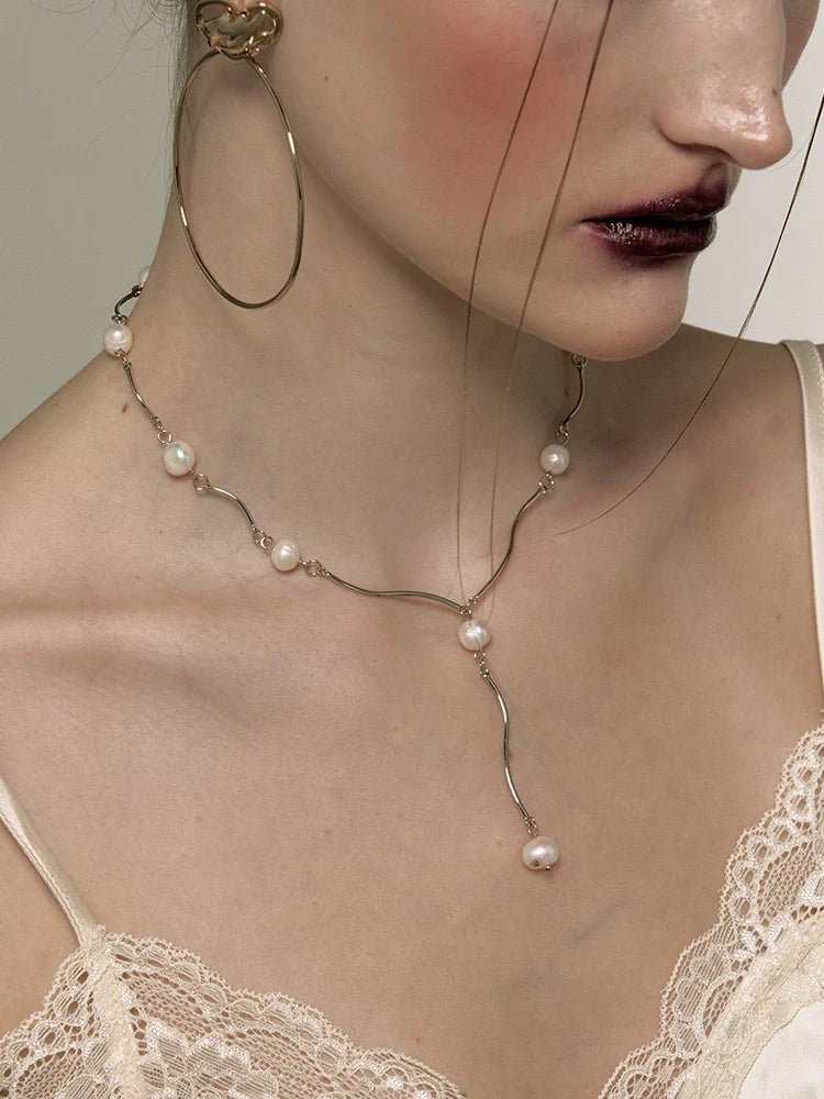 Niche Retro All-match Snake Necklace
