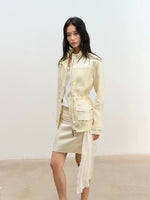Linen Quilted Jacket