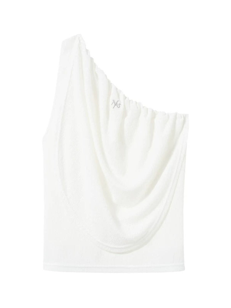 Maria Draped Knit Vest