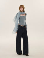 Layered Bolero Long Sleeve Top