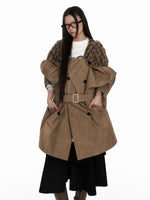 Textured Hooded Utility Jacket