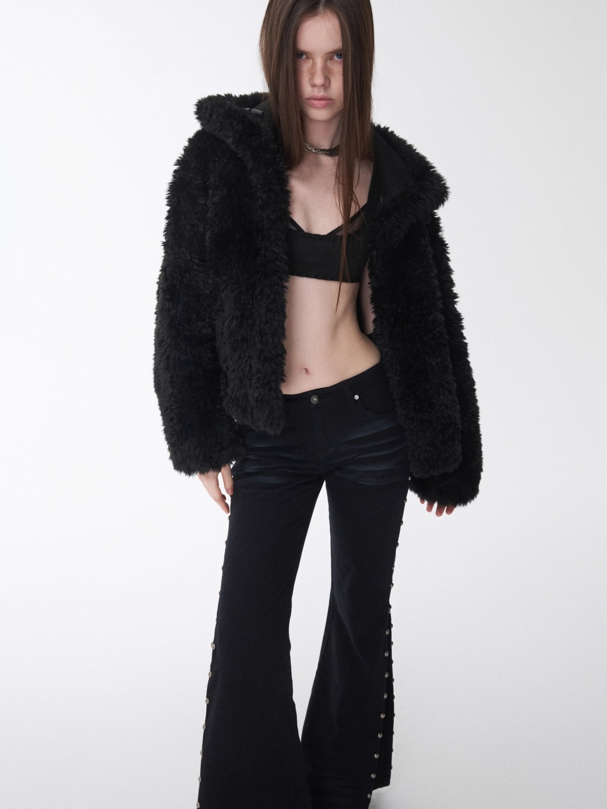 Reversible Shearling Suede Jacket