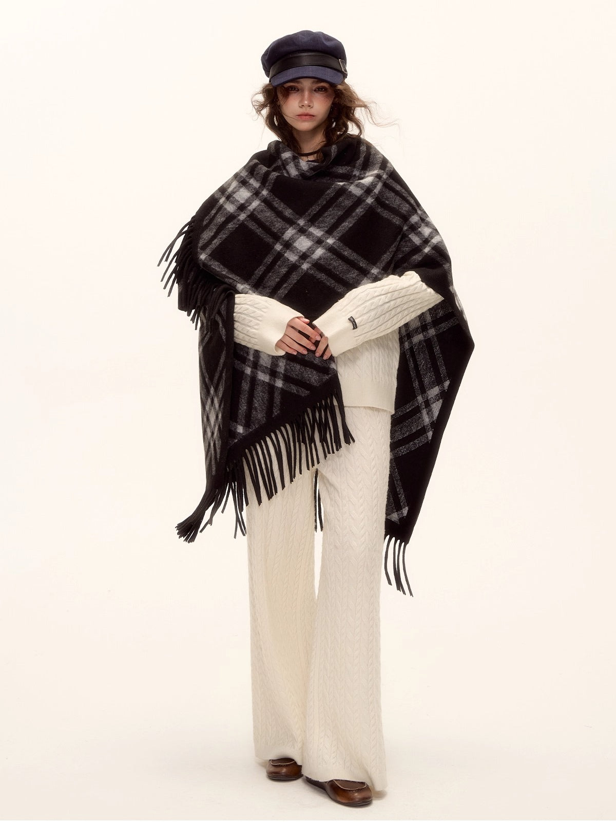 Cable Zip Hoodie Pants Set