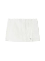 Club Badge A-line Mini Skirt