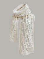 Cable Knit Scarf