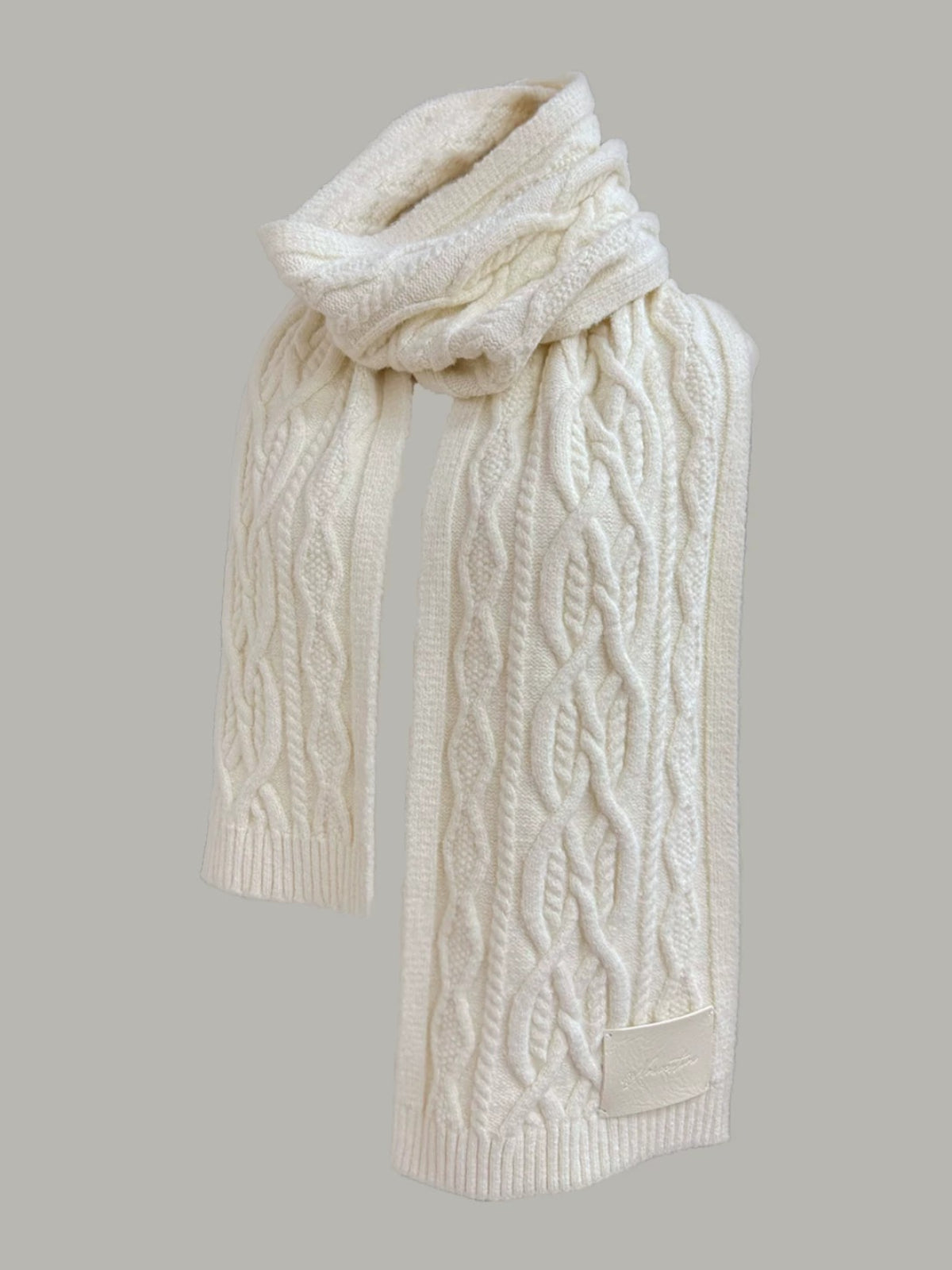 Cable Knit Scarf