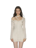 Floral Lace Layered Dress
