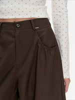 French Wide Leg Pants