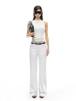 +5CM N4 Proportion Straight Jeans