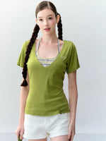 Lyocell Halter Two-Piece Set
