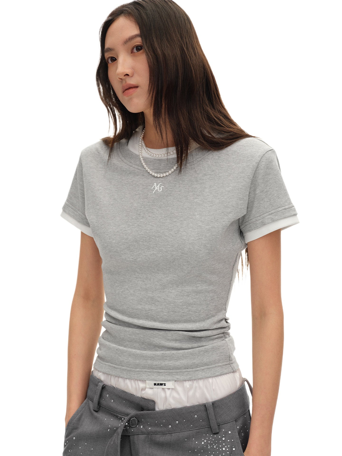Badge Layered Tee