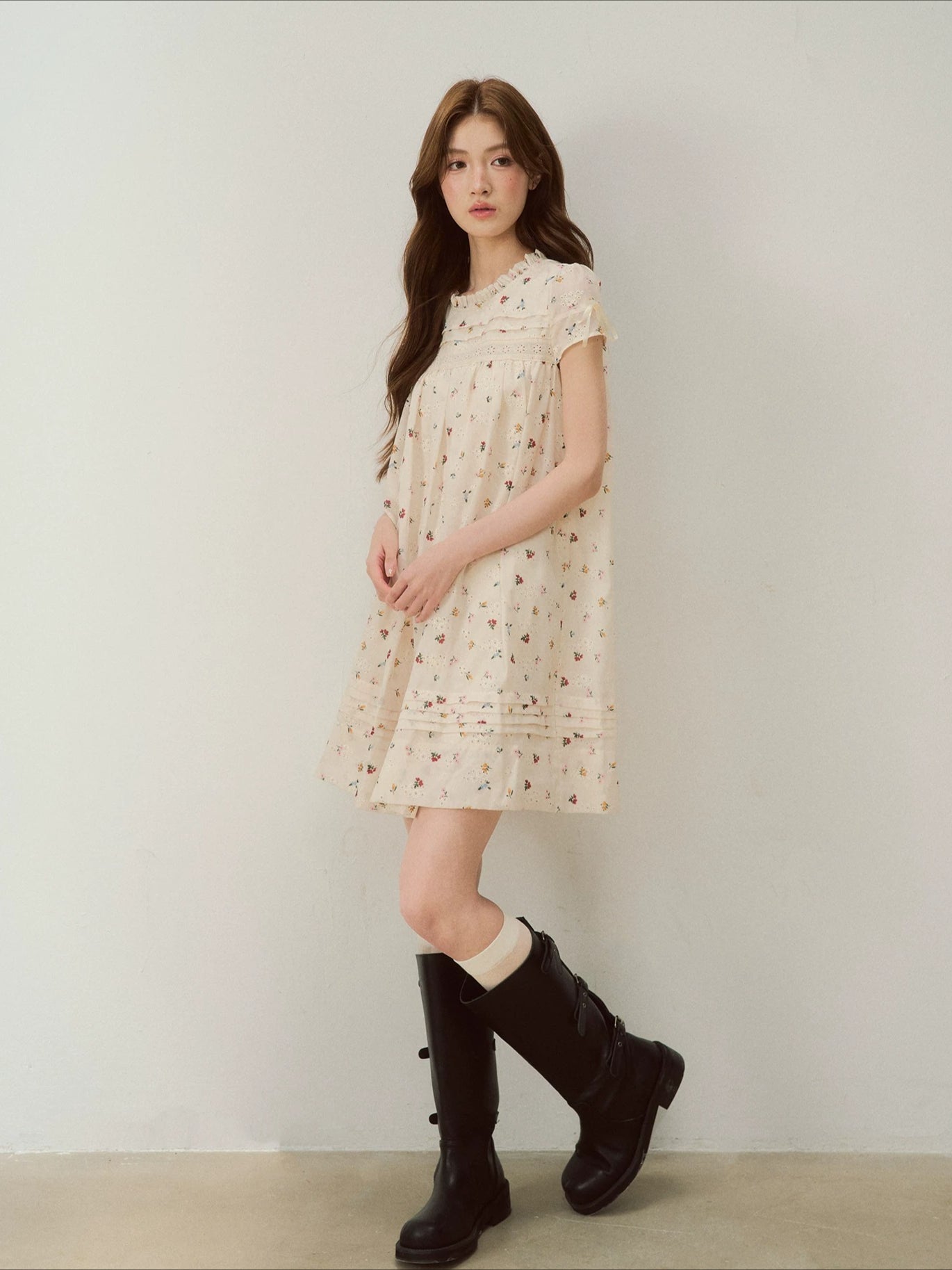 Floral Babydoll Dress