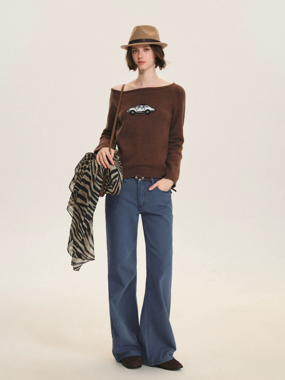 Vintage Blue Low Rise Jeans