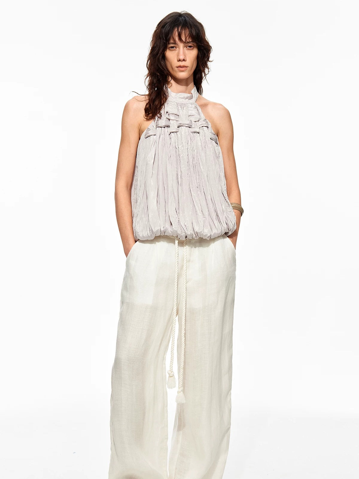 Linen Wide Leg Pants