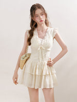 Vasilisa Embroidered Tiered Dress