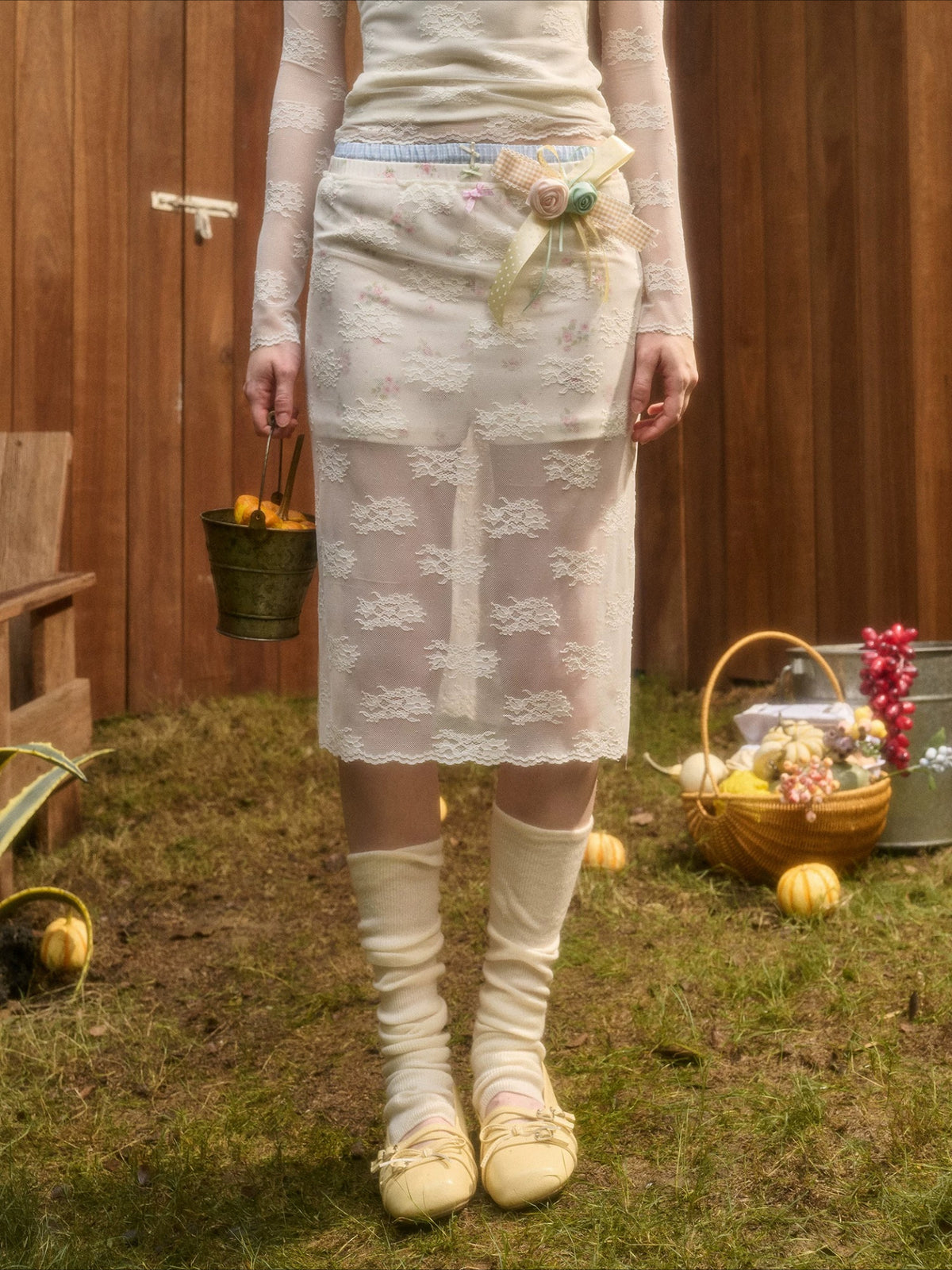Lace Layered Set