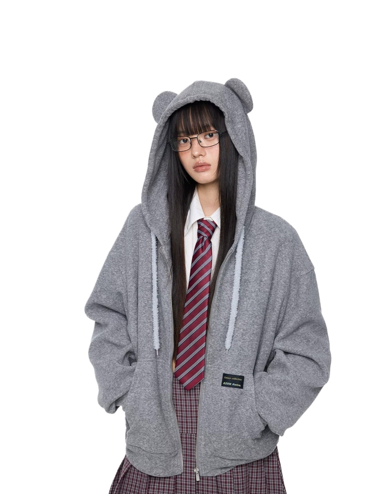 Bear Ear Hoodie Jacket