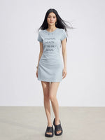 Star Chain Lyocell Dress