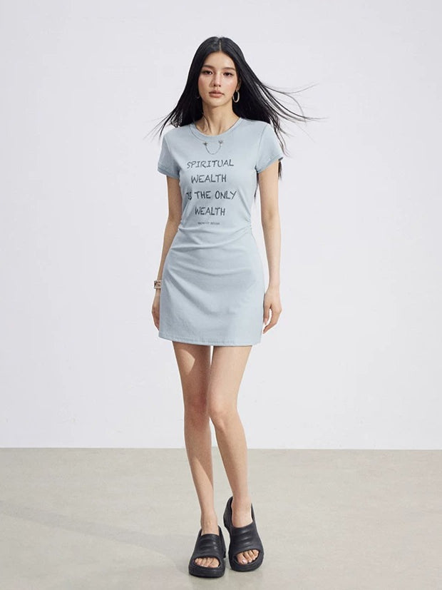 Star Chain Lyocell Dress