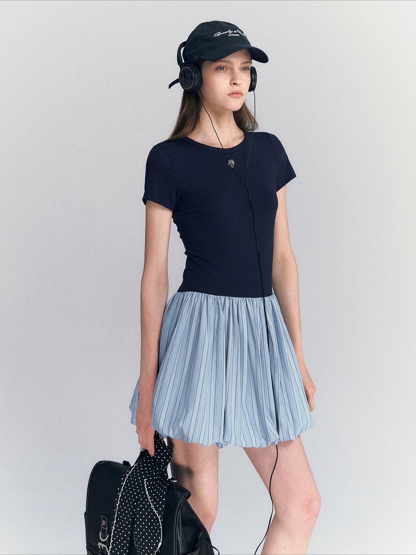 Tie-Back Bubble Dress