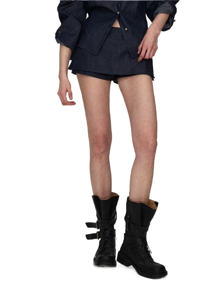 Lyocell Linen Mini Skort