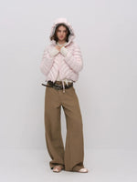 Quilted Hooded Light Down