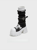 Platform Canvas Sneakers