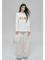 Bear Print Long Tee