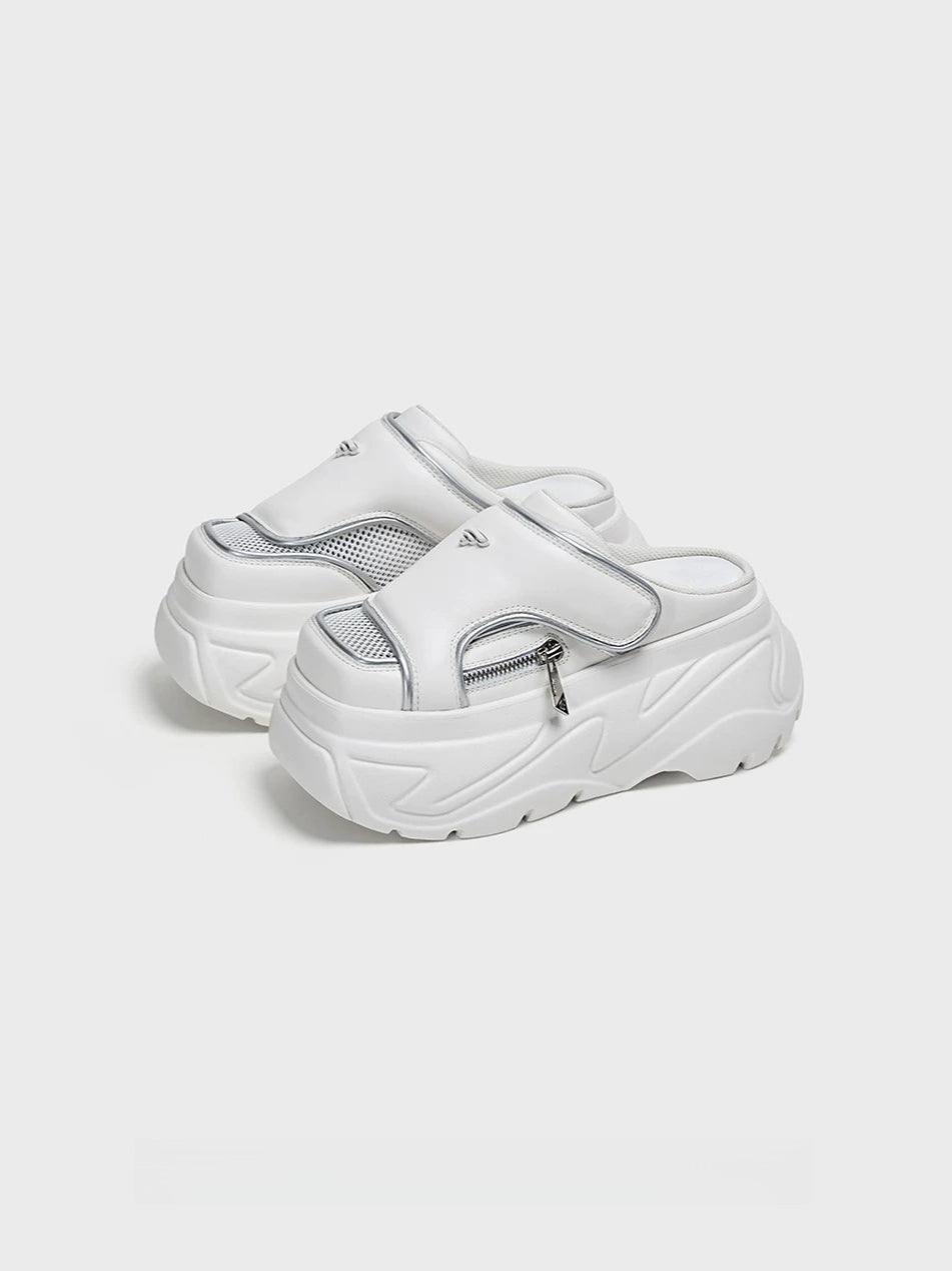 Platform Mule Sandals