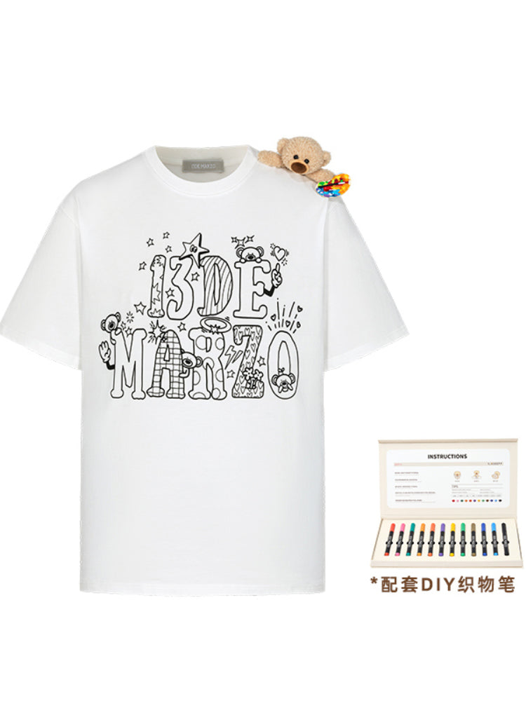 Coloring Creative Cotton T-shirt