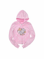 Snoopy Printed Hoodie Set