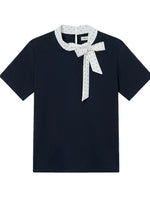 Polka Dot Bow Top