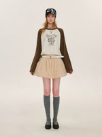 Cotton A-Line Skort
