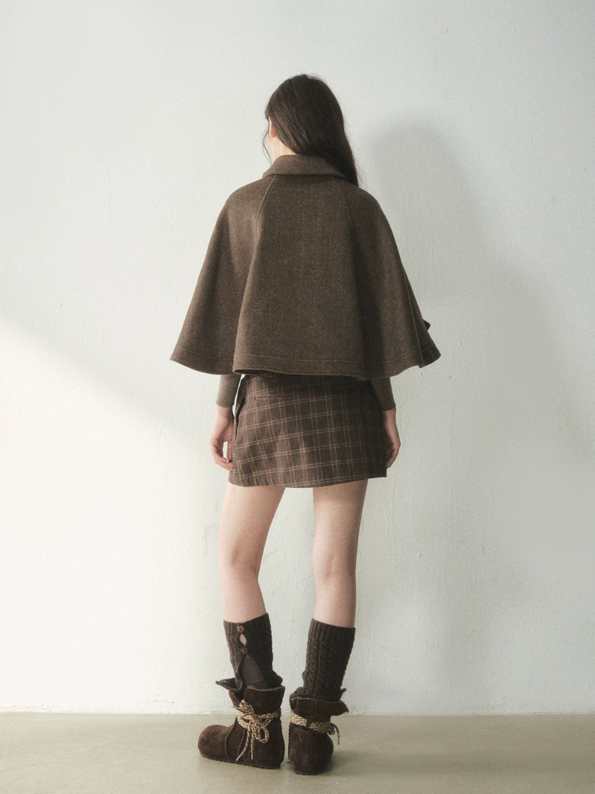 Wool Napoleon Cape Coat