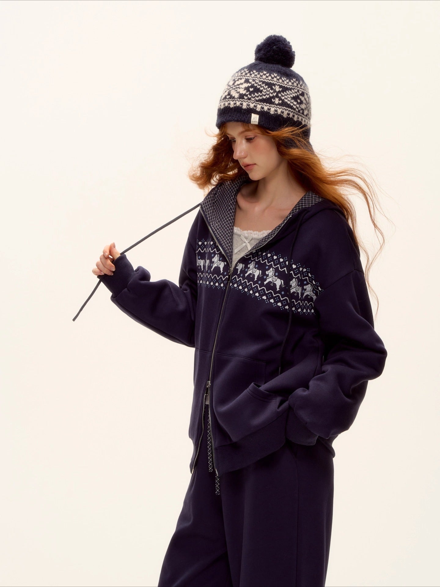 Fair Isle Hoodie Set