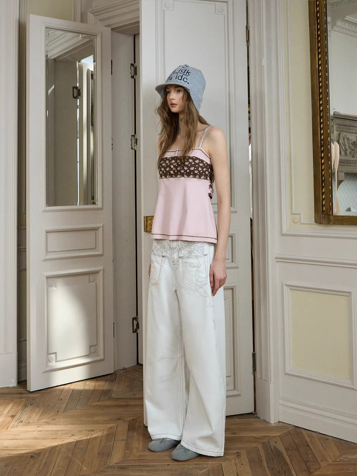 Printed Tie-Strap Camisole